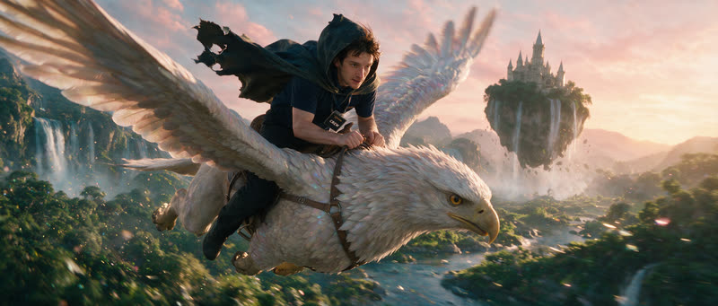 Shot 4: the griffin flight